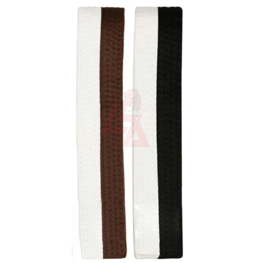 Double Wrap Two-Tone Karate Belt